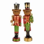 Soldatino Orsetto Natalizio 60cm di Le Stelle