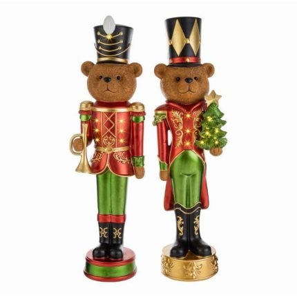 Soldatino Orsetto Natalizio 60cm di Le Stelle