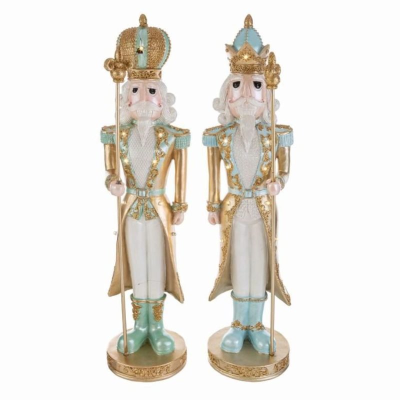 Soldatino Schiaccianoci in Resina Gold 50cm di Le Stelle