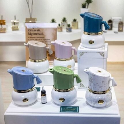 Diffusore Elettrico Caffettiera Dubai di Baratti Argenti