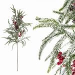 Real Touch Bacche Innevato 105cm di Le Stelle