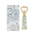 Apribottiglie in Ceramica Decoro Verde