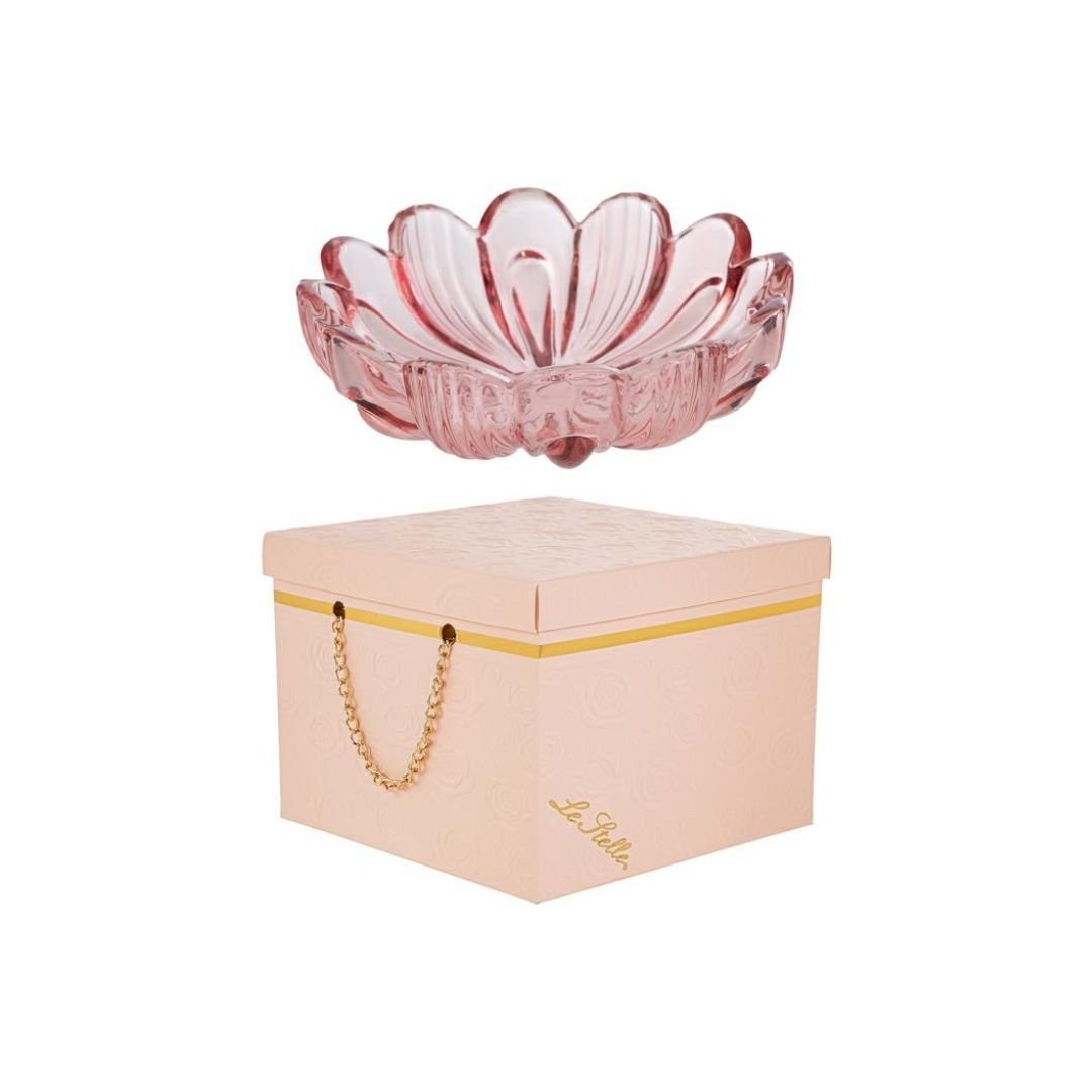 Coppetta in Vetro Fiore Ciliegia di Le Stelle Bomboniere Coppetta in Vetro Fiore Ciliegia