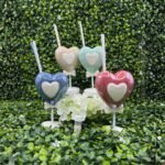 Diffusore Cuore Colori Assortiti su prato