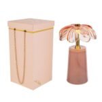 Lampada Vetro Fiore Ciliegia