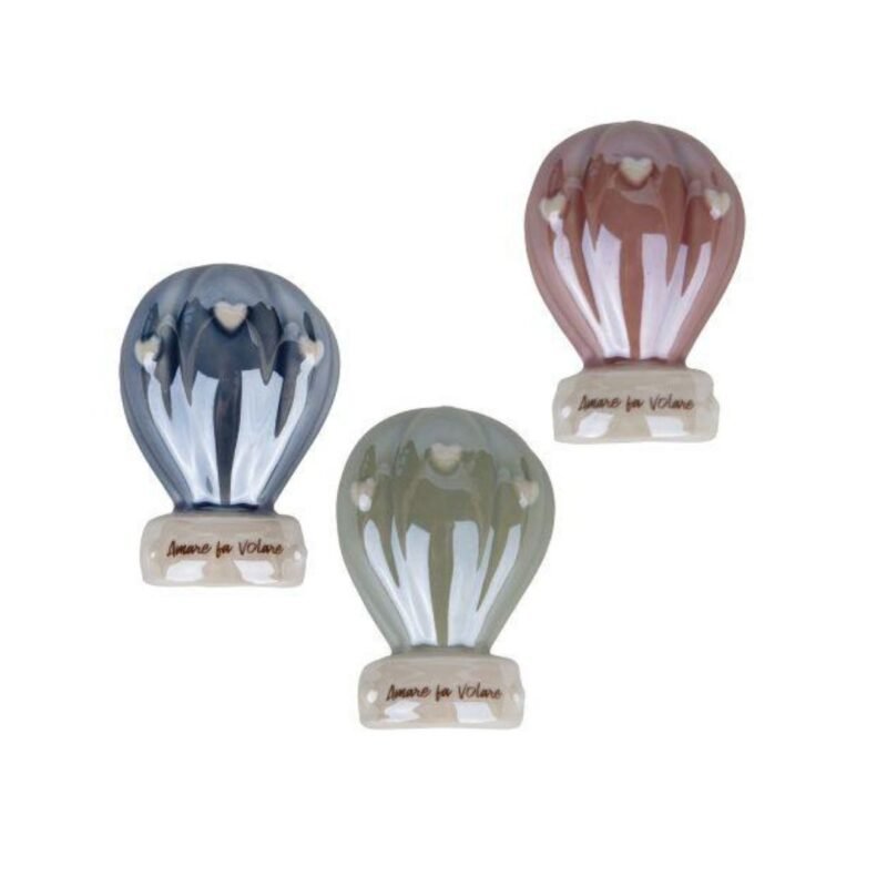 Bomboniere Comunione per Maschietto: Idee Originali ed Eleganti per il 2026 11 Mongolfiera Magnete Assortite Balloon