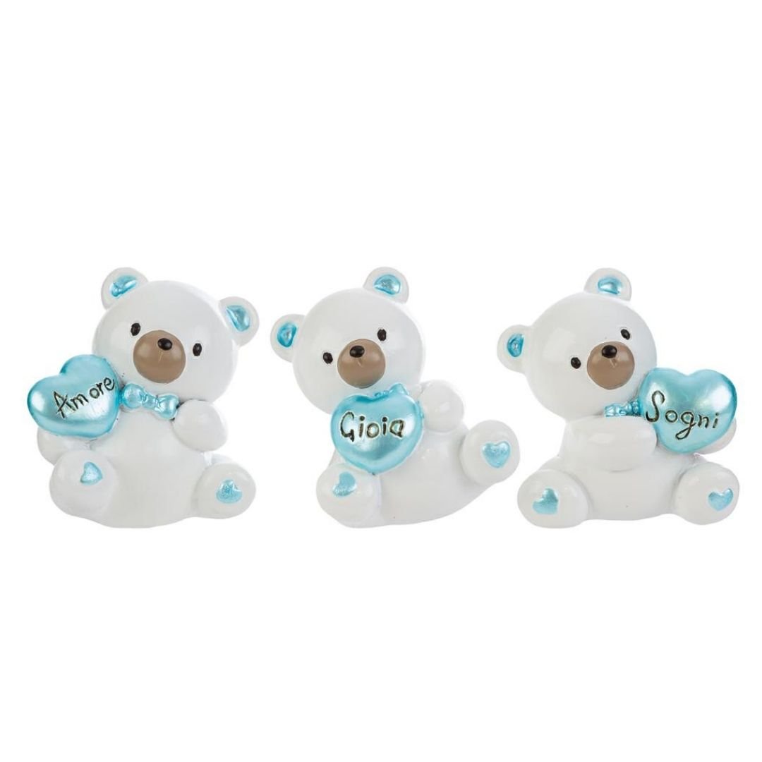 Orsetti Celesti Assortiti in Resina di Le Stelle Bomboniere Orsetti Celesti Assortiti in Resina