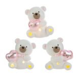 Orsetti a Led Rosa Assortiti