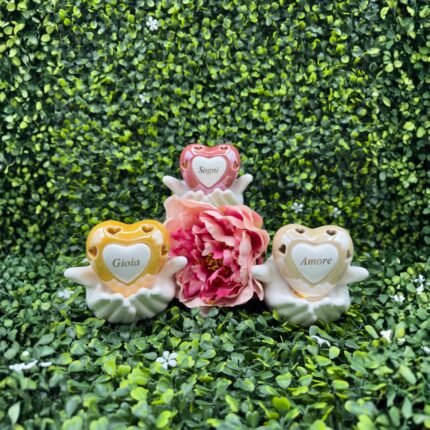 Pensiero Cuore su Mani a Led su prato