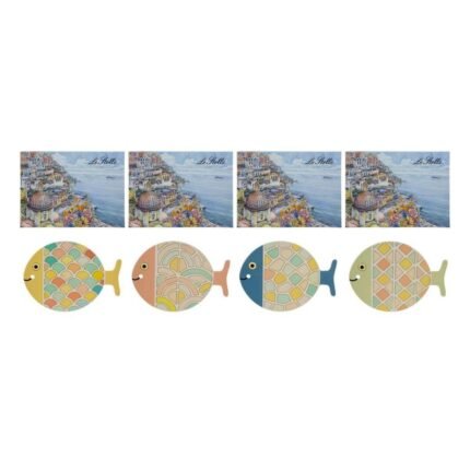 Poggiapentola Pesci Assortiti 20cm