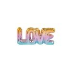 Scritta Love in Ceramica Shine 15cm