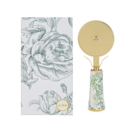 Tagliapizza Bomboniera Decoro Verde