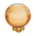 Vaso in Vetro Ambra 24cm