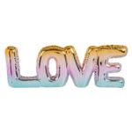 Scritta Love in Ceramica Shine 35cm
