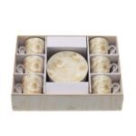 6 Tazzine Caffe Canvas Crema di Hervit Creation