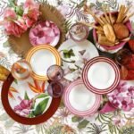 Servizio Piatti Maison Blooming Fade Tavola