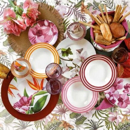 Servizio Piatti Maison Blooming Fade Tavola