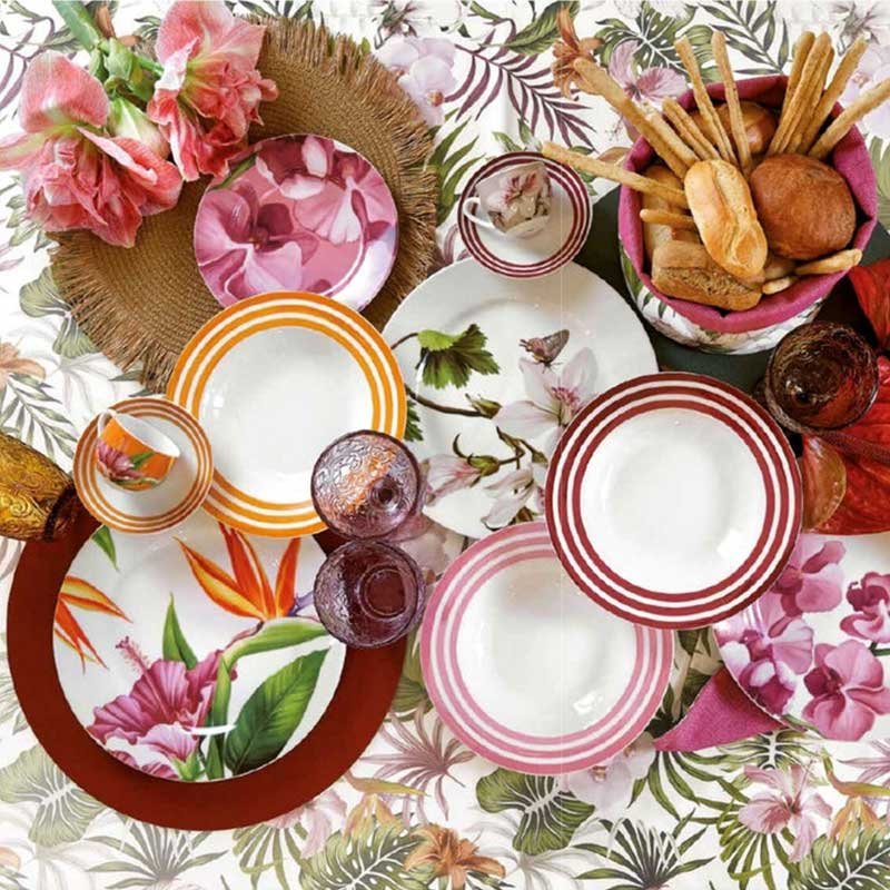 Servizio Piatti Maison Blooming Fade Tavola