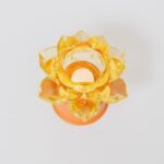 Lampada Fiore di Loto Gialla Roteante di magnifique Maison interno