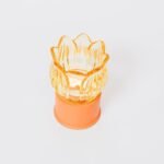 Lampada Tulipano Gialla Roteante interno