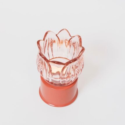 Lampada Tulipano Rosa Roteante interno