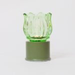 Lampada Tulipano Verde Roteante