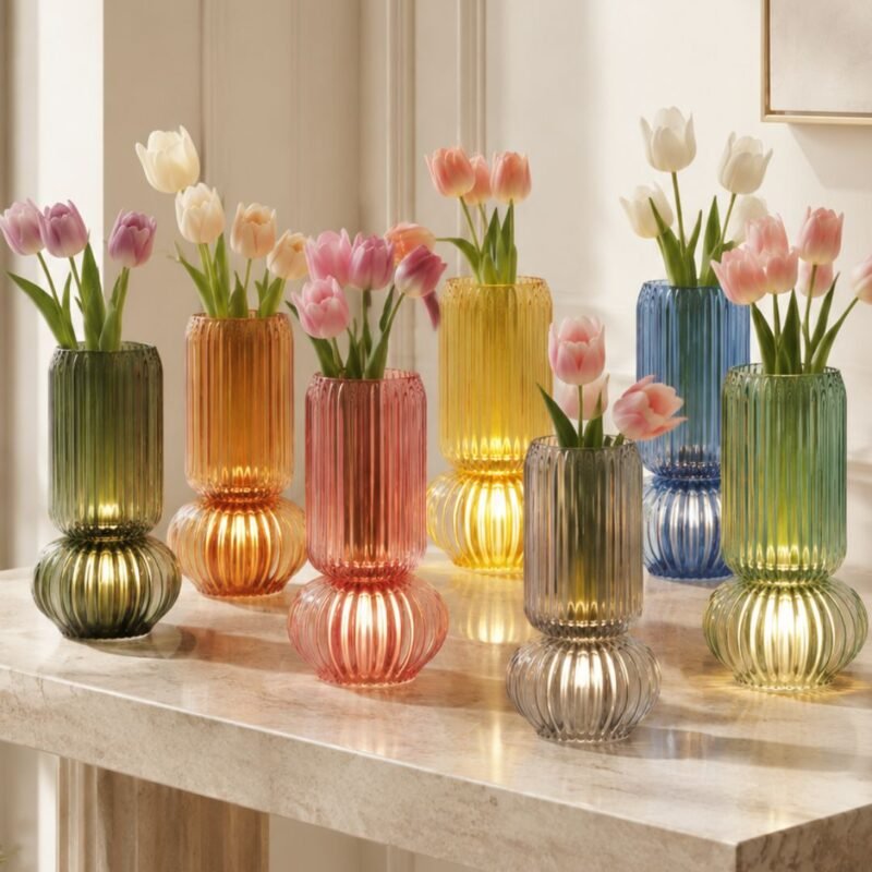 Lampade Vaso Colorate 20cm