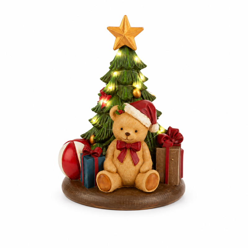 Albero Orsetto a Led 17cm
