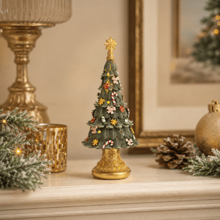 Albero di Natale Luci Musica 14cm di Vestiamo Casa Gran Natale Ambientato