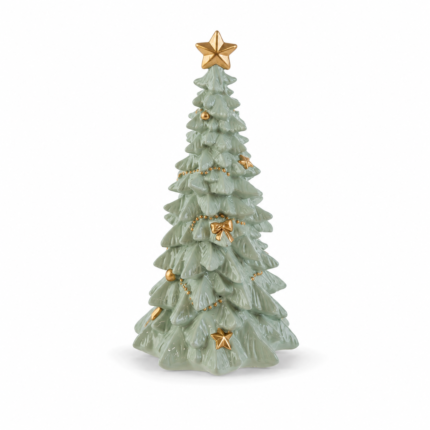 Albero di Natale Verde Resina 15cm