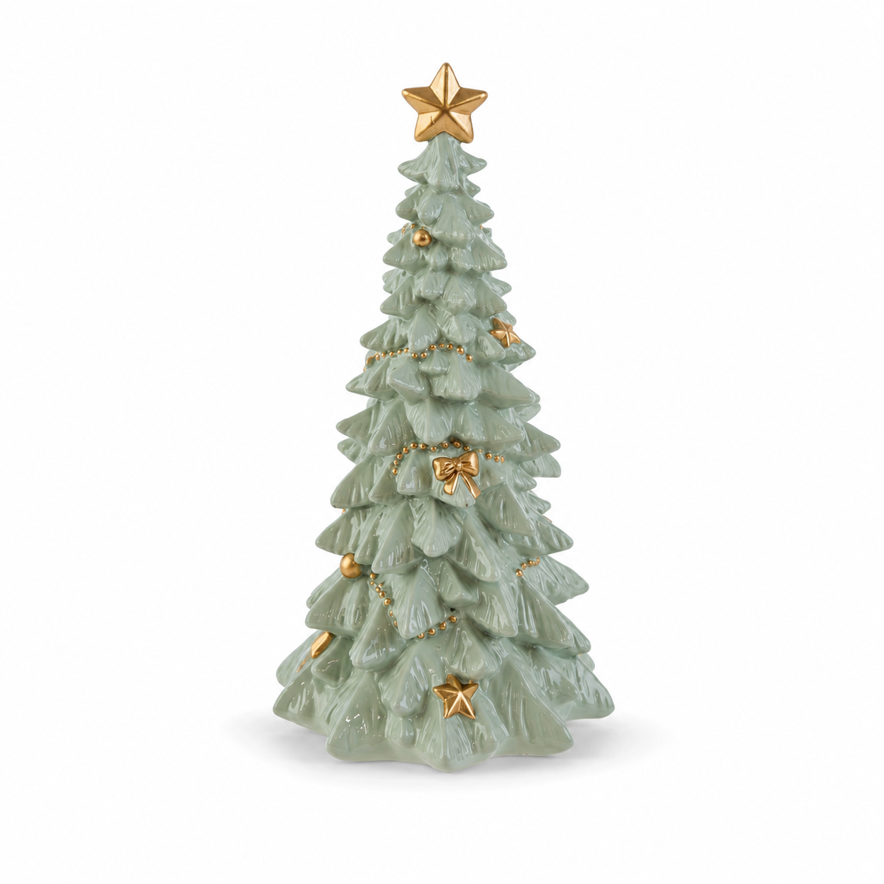 Albero di Natale Verde Resina 15cm di Le Stelle Albero di Natale Verde Resina 15cm