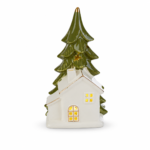 Casetta in Porcellana con Albero 22cm