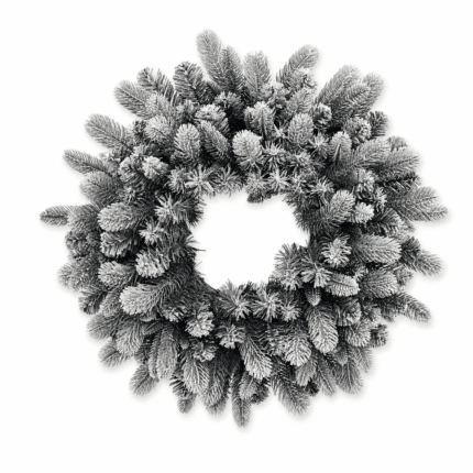 Ghirlanda Natalizia Innevata 60cm