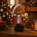 Orsetto Natalizio con Doni 36cm Vestiamo Casa Gran Natale Ambientato