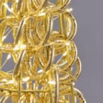 Albero di Natale LED Curly 80cm Dettagli EDG