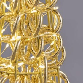 Albero di Natale LED Curly 80cm Dettagli EDG