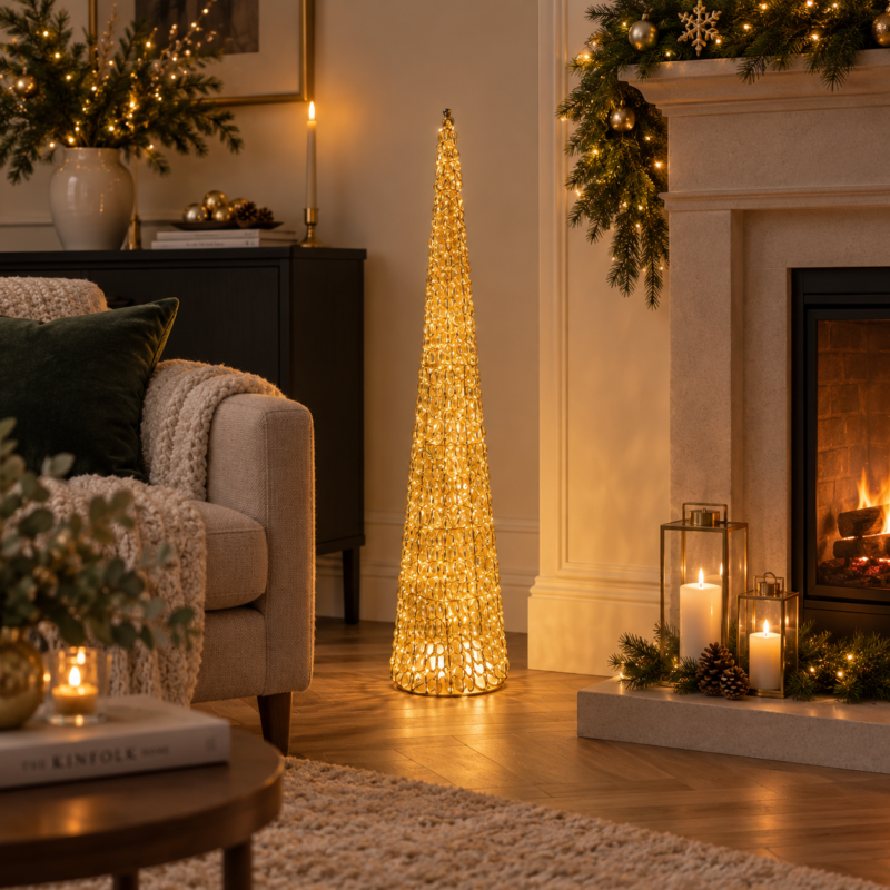 Albero di Natale a Led 100cm di Le Stelle Ambientato
