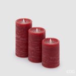 Set 3 Candele a Led Soffio
