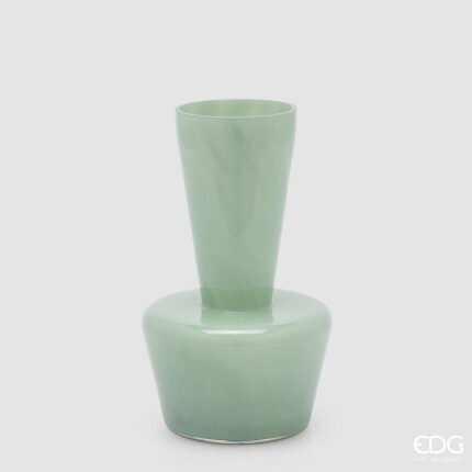 Vaso Biforma Verde Salvia 24cm