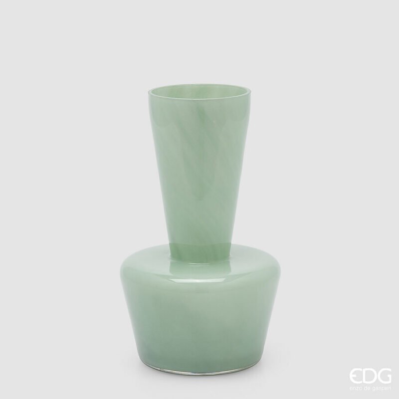 Vaso Biforma Verde Salvia 24cm