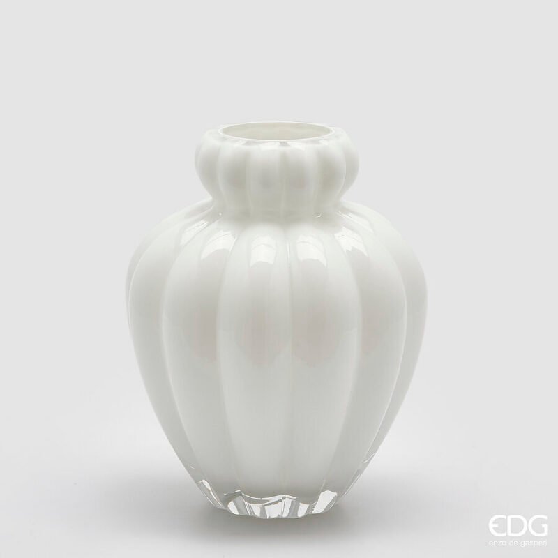 Vaso Chignon Bianco 28cm