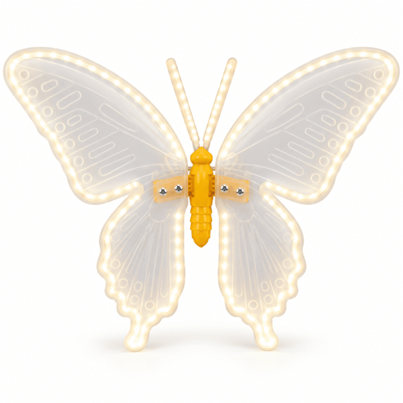 Farfalla a Led e Movimento 40cm