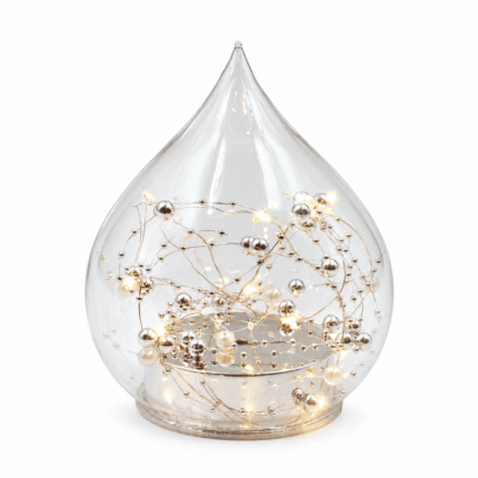 Goccia a Led in Vetro 14cm